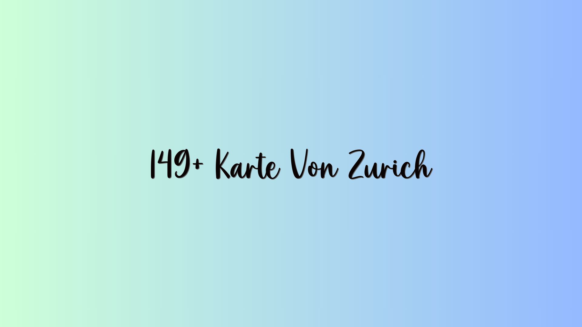 149+ Karte Von Zürich